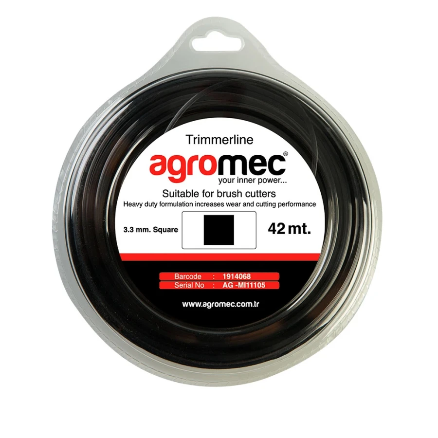Agromec Tırpan Misinası 3.3mm 42 metre