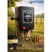 EBY 1000 Elektrikli Çit Cihazı - Sensörsüz Adaptörlü