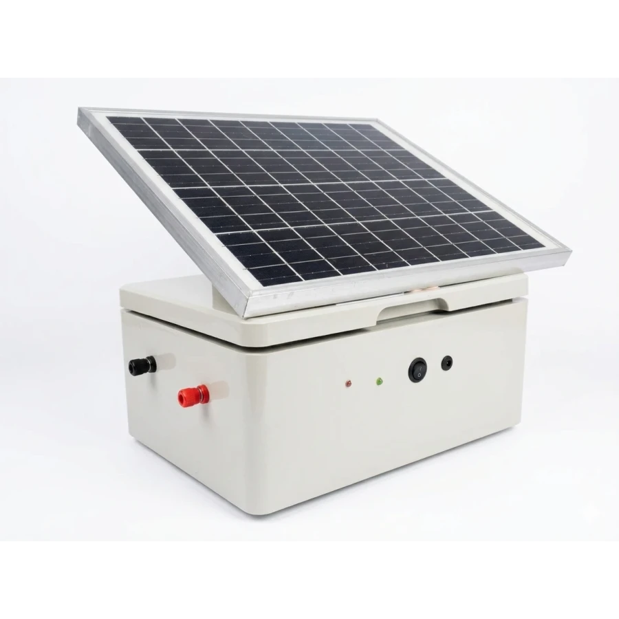 Güneş Panelli Elektrikli Çit Cihazı Domuz - Ayı Kovucu 14 Amper