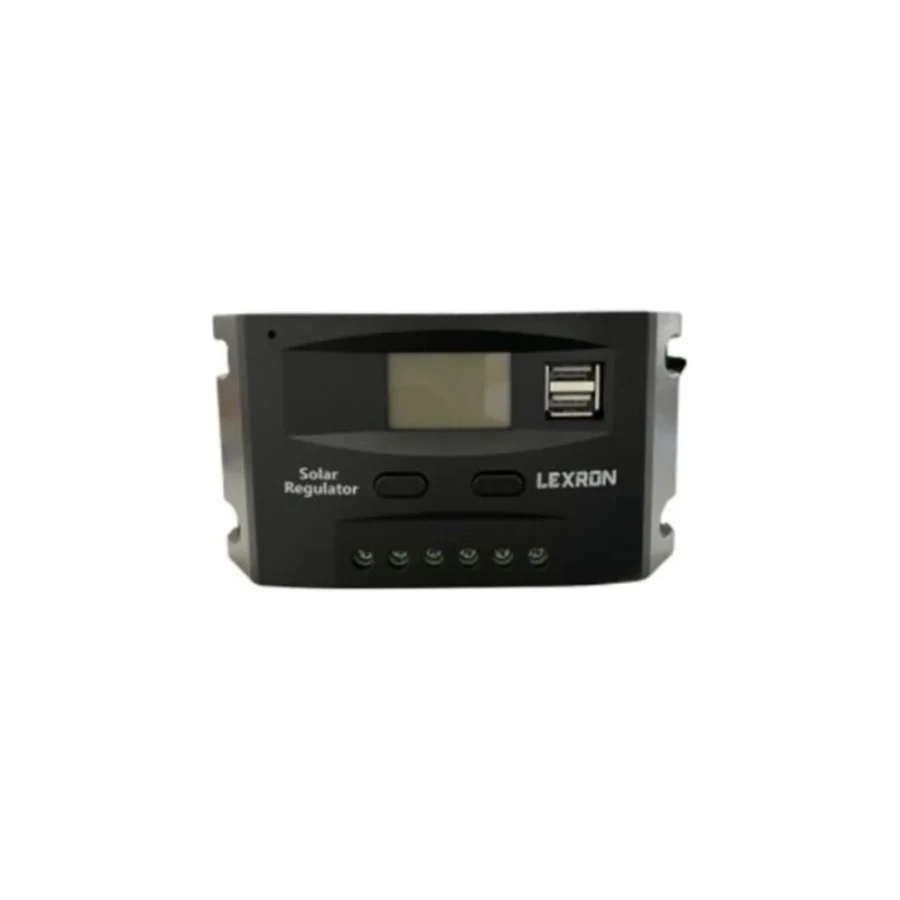 Lexron 10A PWM Şarj Kontrol Cihazı | 12V-24V Solar Sistem