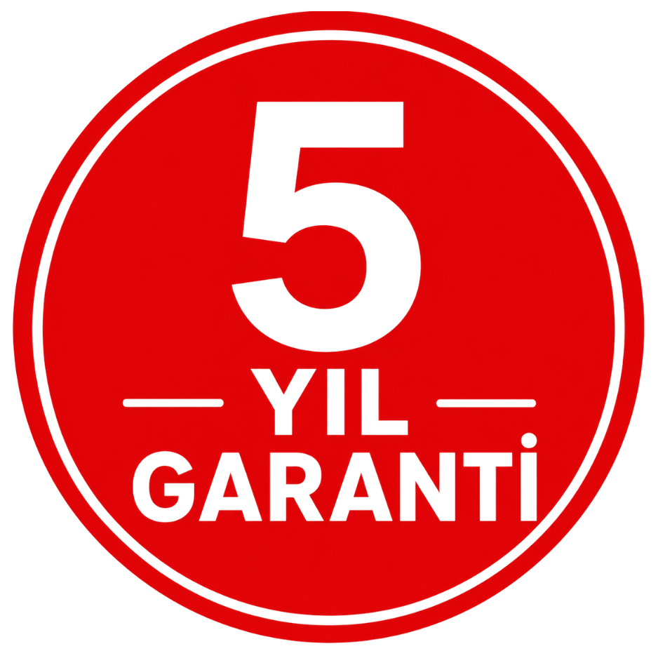 5 Yıl Garanti